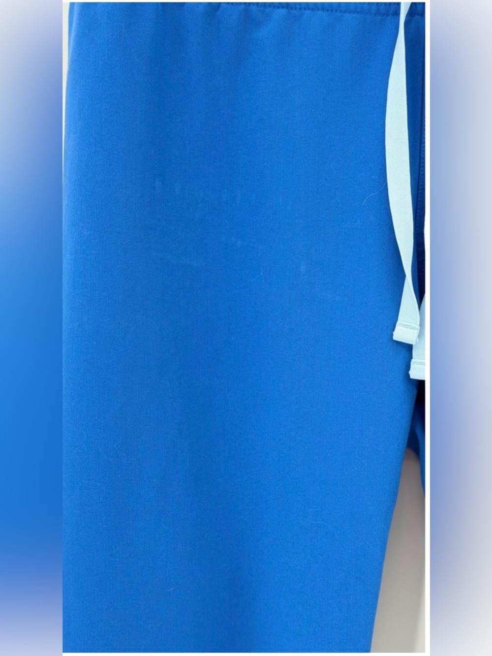 FIGS Women's M Scrub Pants Royal Blue Straight Leg Technical Collection - Picture 2 of 5
